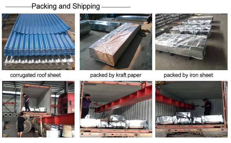 PPGL Prepianted Corrugated Steel Roofing Sheet