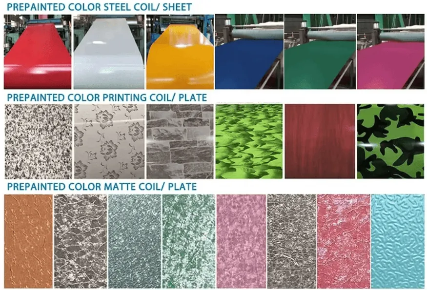 High-Quality PPGI Steel Coils High-Quality PPGI Steel Coils
